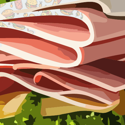 Sandwich con jamon